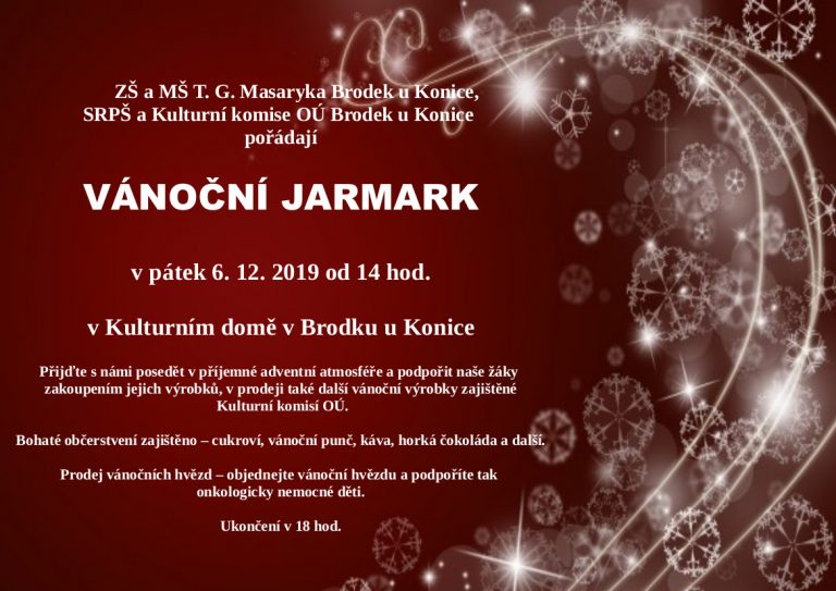 Vánoční jarmark 2019