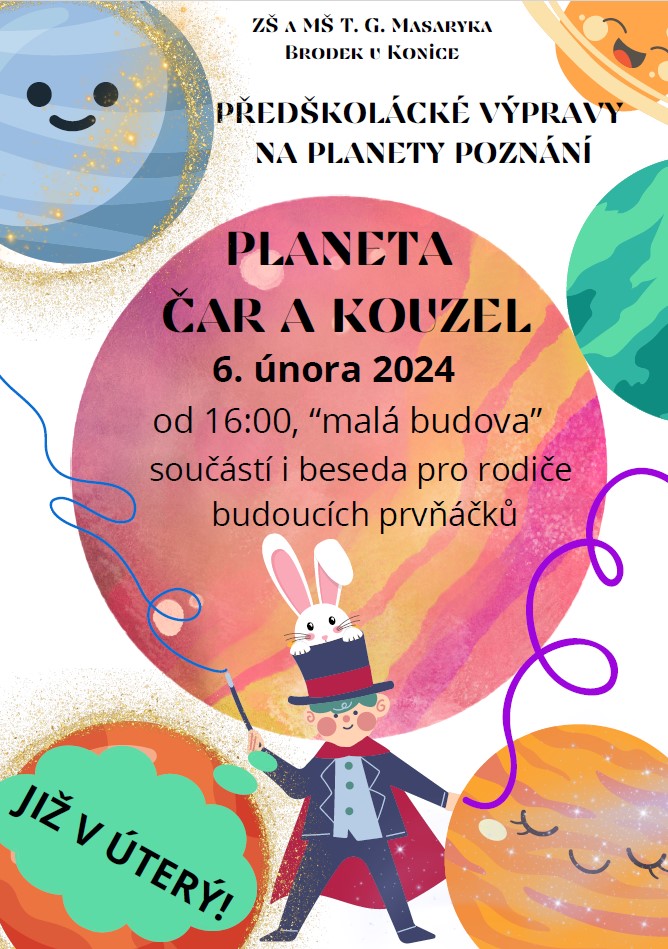 Předškolácké výpravy na planety poznání