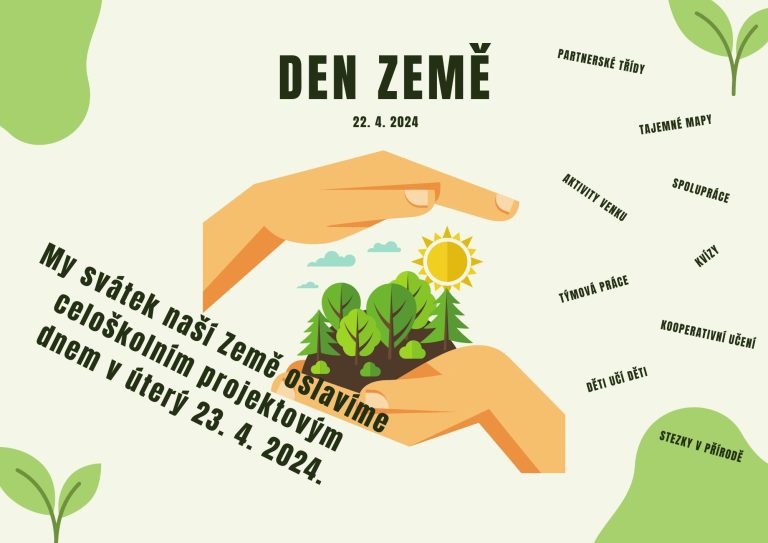 Celoškolní projektový Den Země