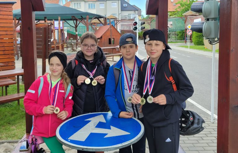 Dopravní soutěž mladých cyklistů v Prostějově