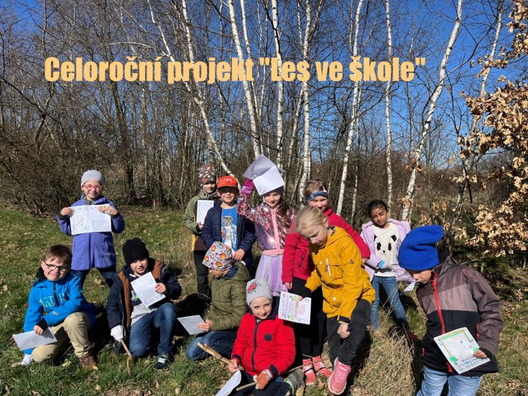 1. třída v celoročním projektu Les ve škole