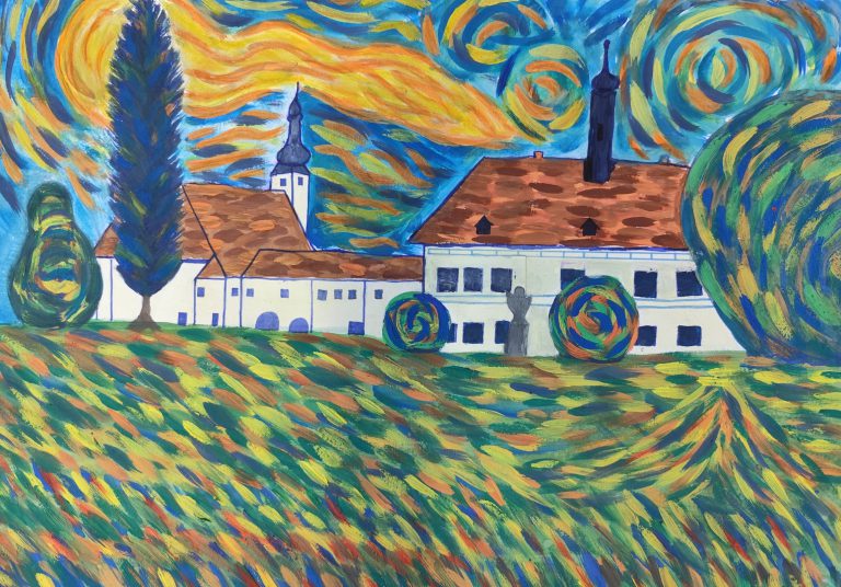 Účast ve výtvarné soutěži JAK VIDÍM KONICI, Paleta Mojmíra Dostála