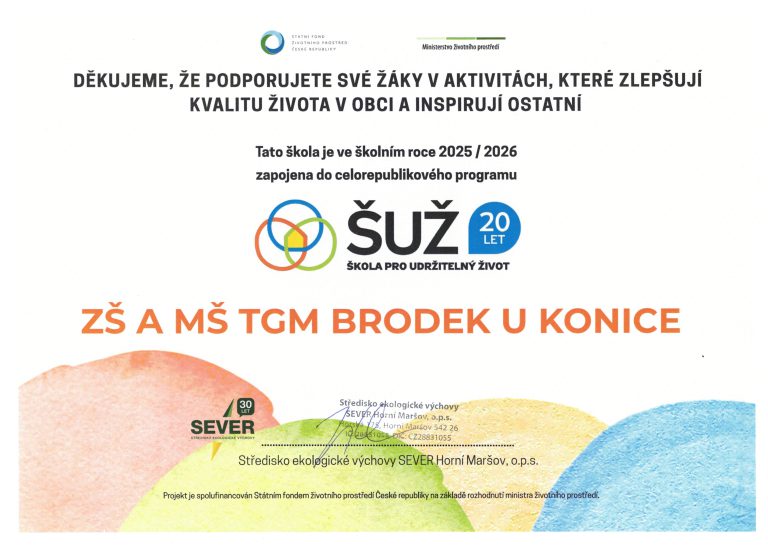 Program Škola pro udržitelný život