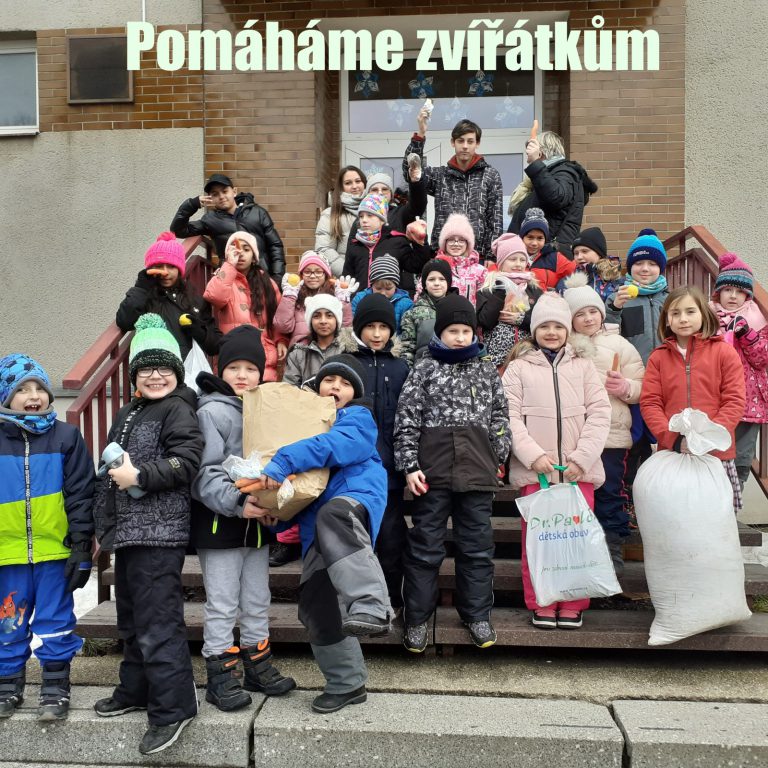 Se školní družinou pomáháme zvířátkům