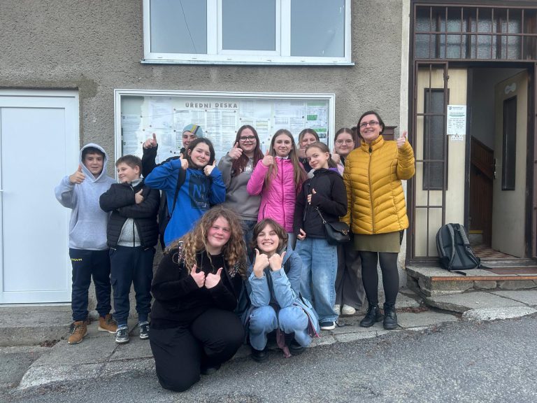 Naši žáci na zasedání zastupitelstva obce Brodek u Konice