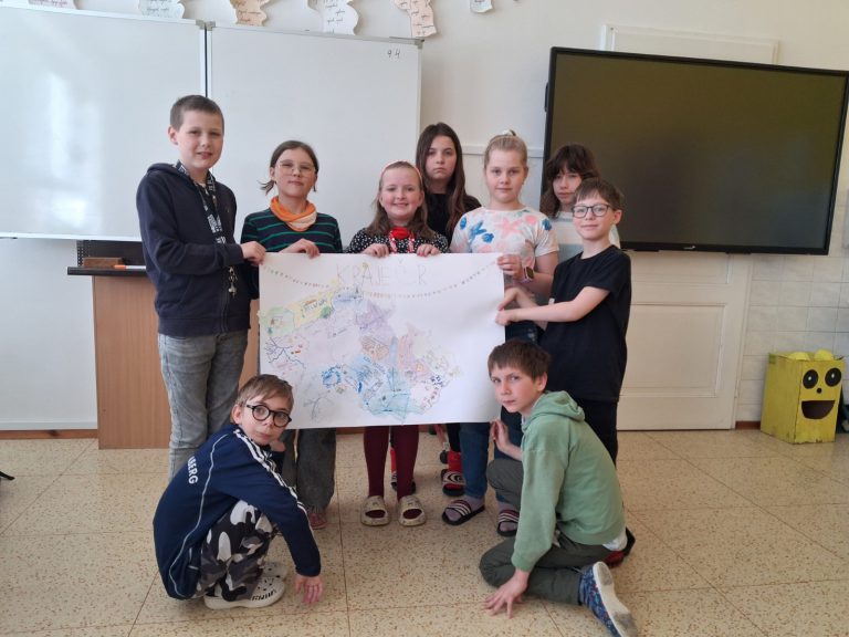 Projekt ve 4. třídě – Kraje ČR