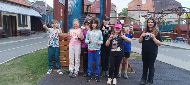 Jarní výuka dopravní výchovy – 4. třída